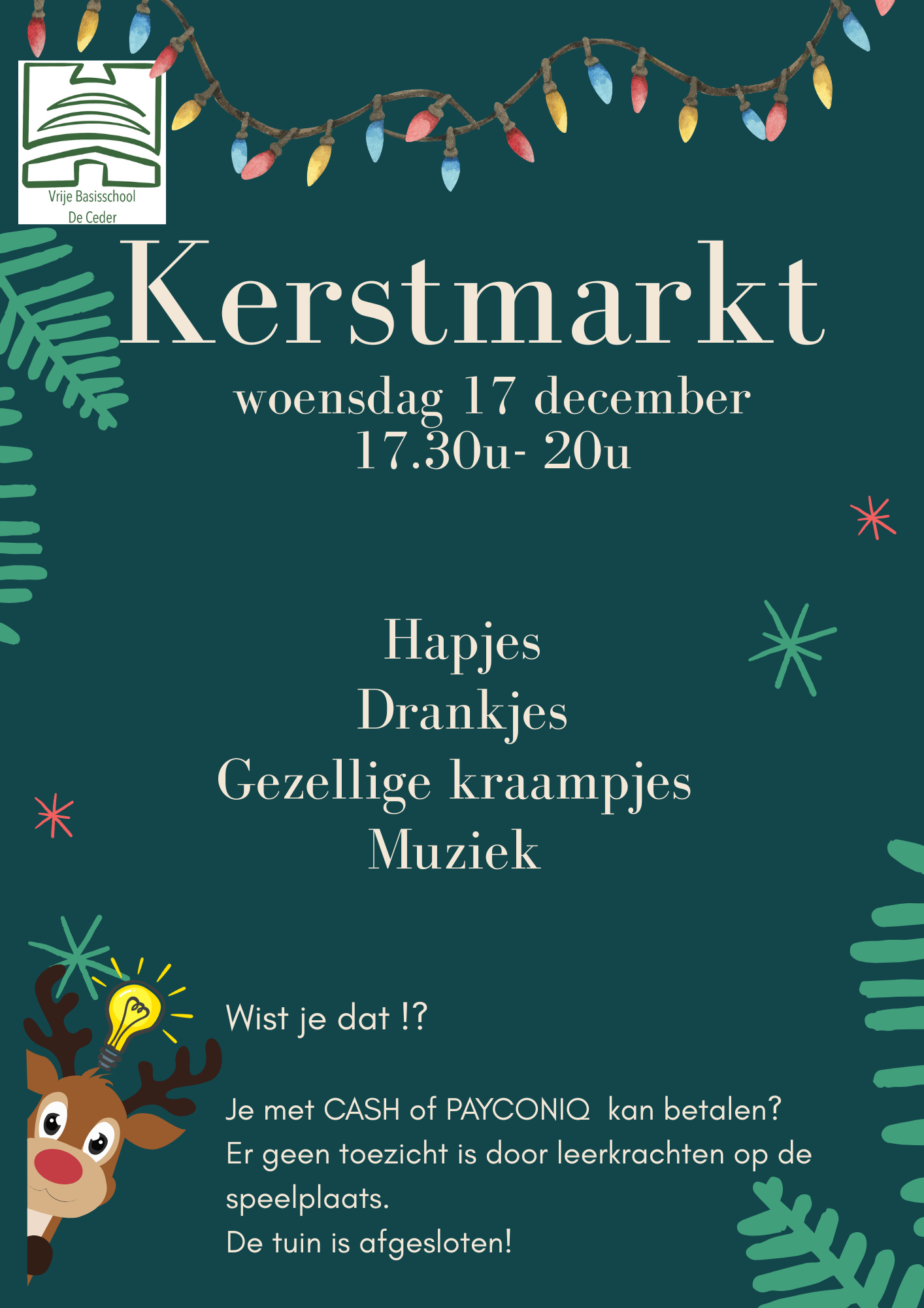 🎄 Nieuwsbrief december — Kerstmarkt 🎄