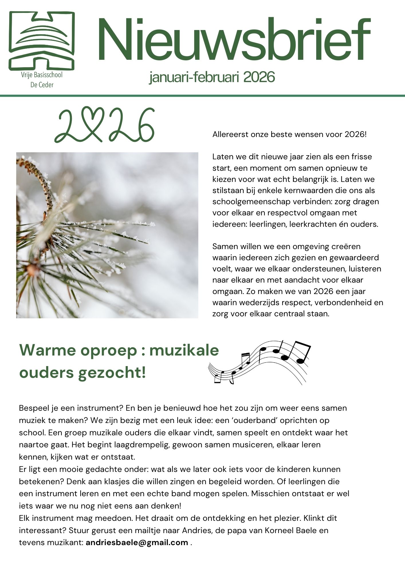 ✨ Nieuwsbrief januari–februari: samen het nieuwe jaar in! ✨