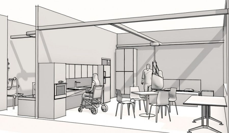 Design of the new training flat