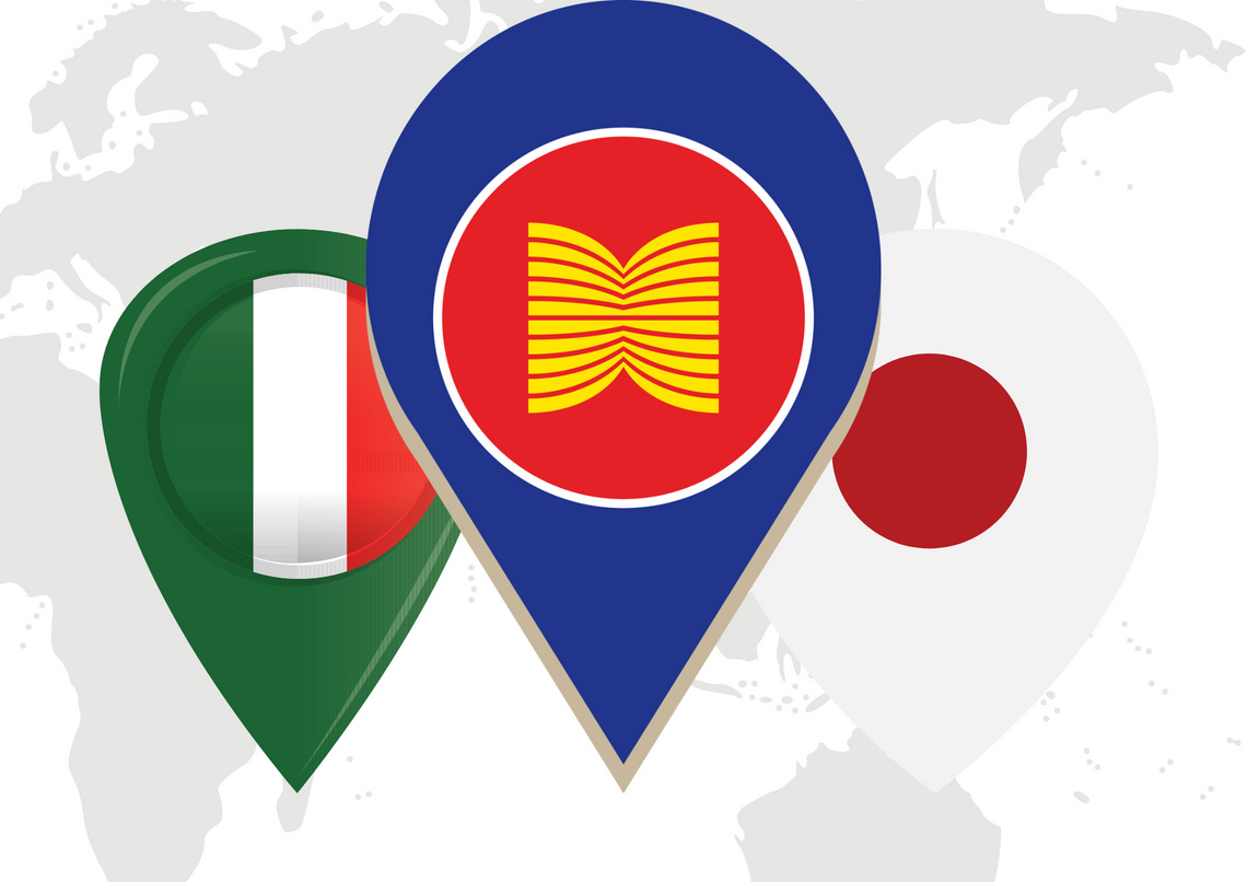Engaging ASEAN: Italy-Japan cooperation in Southeast Asia