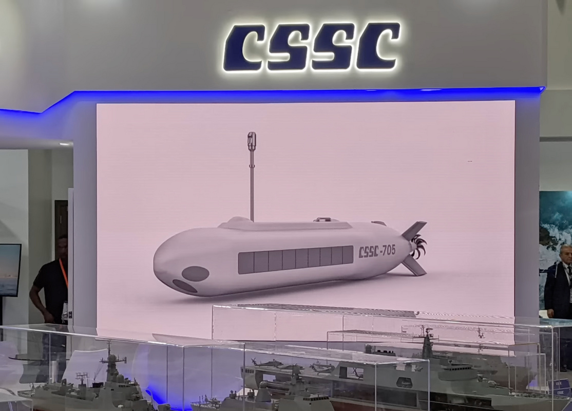 La Cina presenta un nuovo sottomarino unmanned