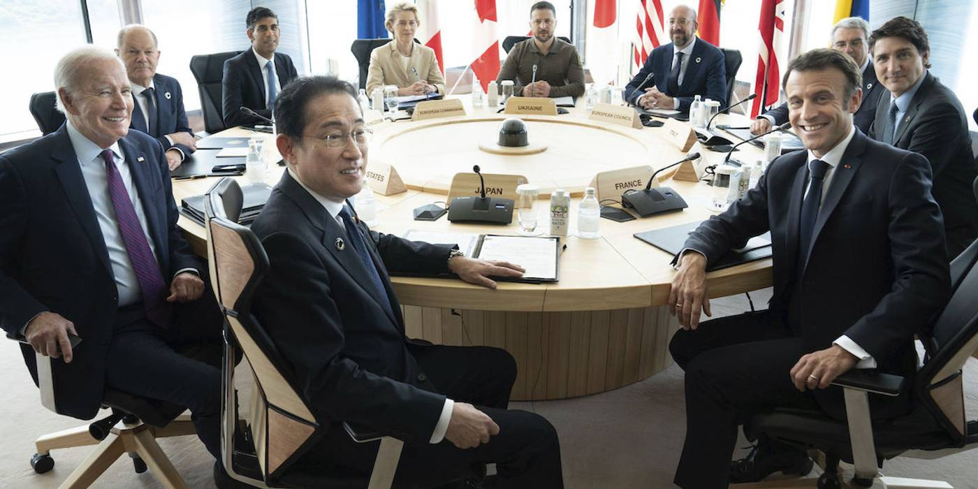 G7, i leader uniti nell’appoggio all’Ucraina