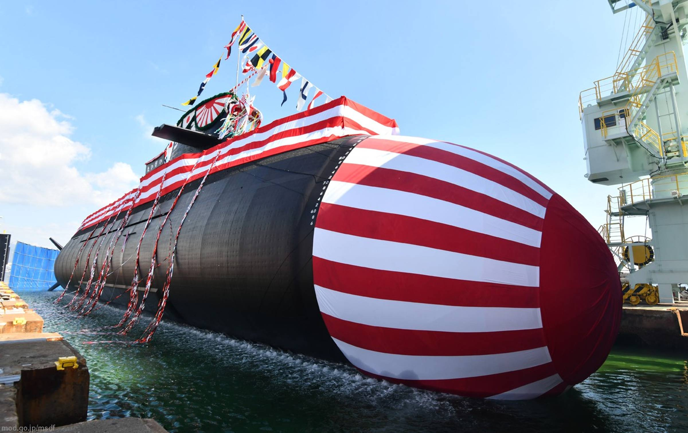 Entra in servizio la classe Taigei in Giappone