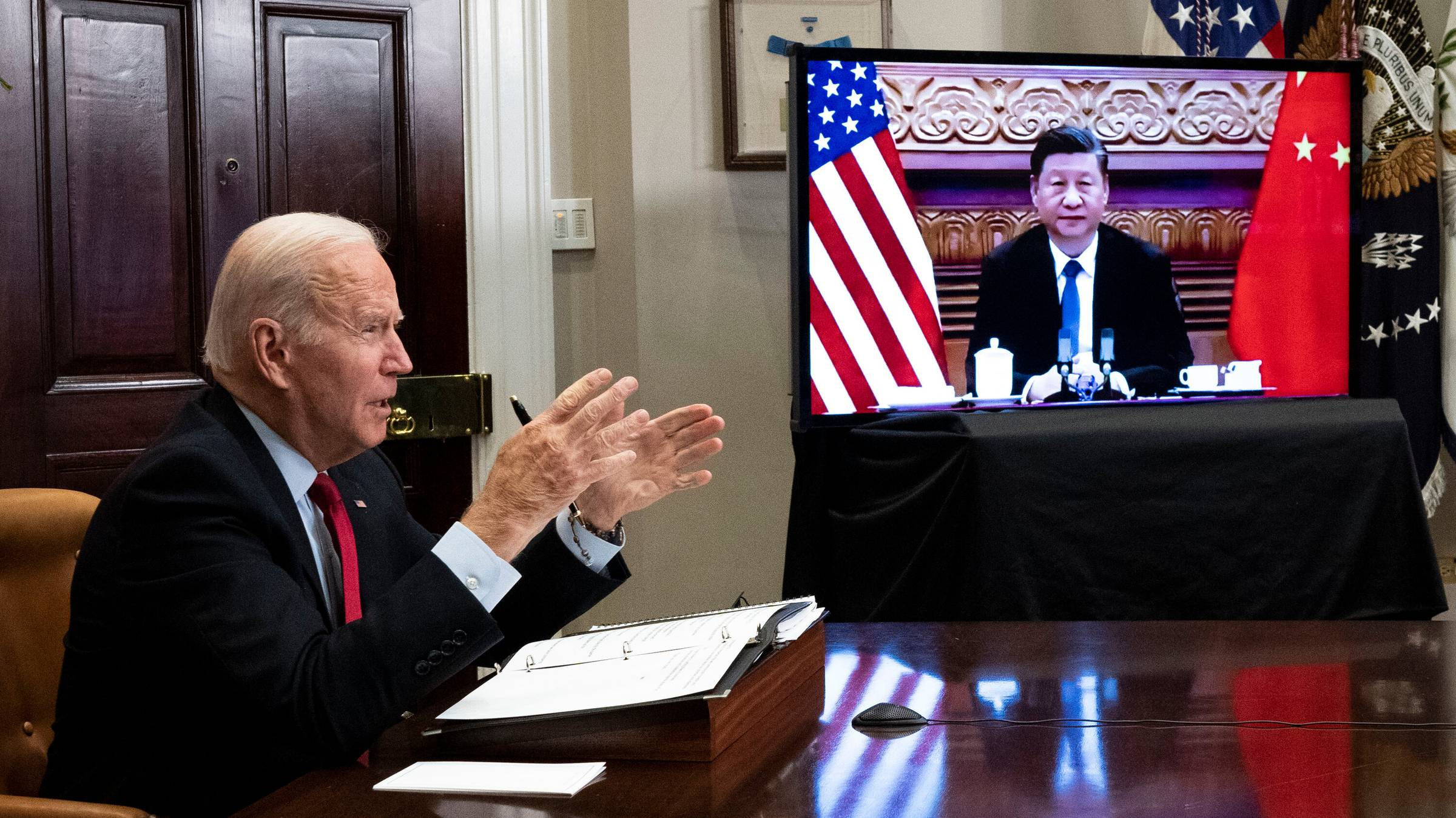 Il colloquio virtuale tra Xi e Biden