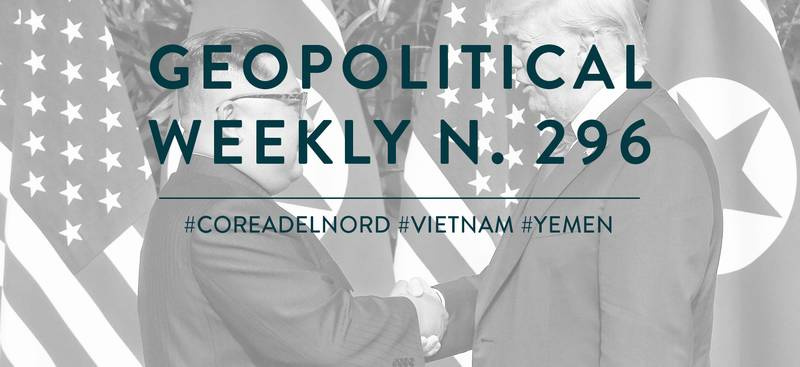Geopolitical Weekly n. 296
