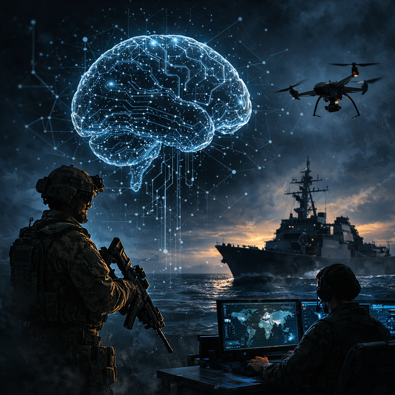 Intelligenza artificiale militare: applicazioni operative, architetture data-centriche e nuovi attori della defence-tech