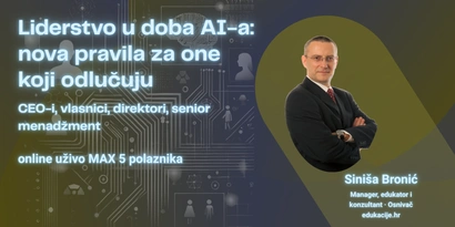Liderstvo u doba AI-a: nova pravila za one koji odlučuju