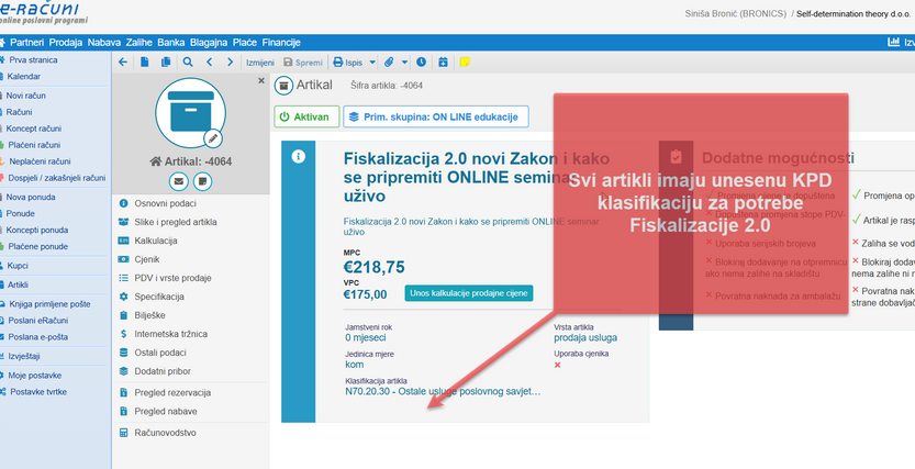 Fiskalizacija 2.0: Kako jednostavno riješiti klasifikaciju artikala
