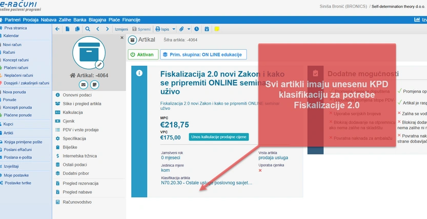 Fiskalizacija 2.0: Kako jednostavno riješiti klasifikaciju artikala