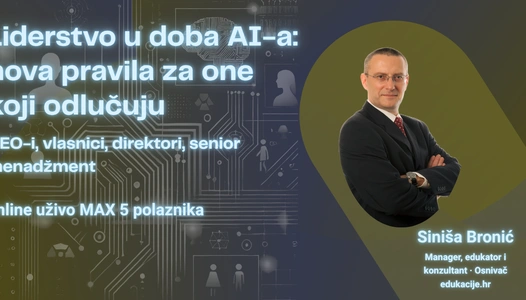 Liderstvo u doba AI-a: nova pravila za one koji odlučuju