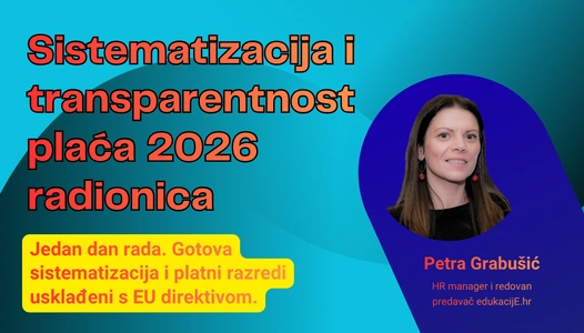 Sistematizacija i transparentnost plaća 2026 - radionica
