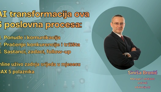 AI transformacija poslovnih procesa