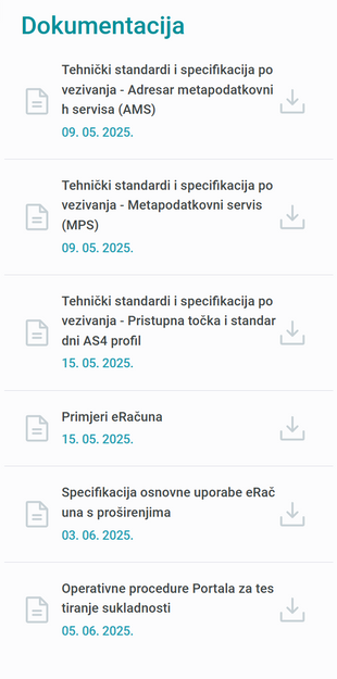 eRačun dokumentacija