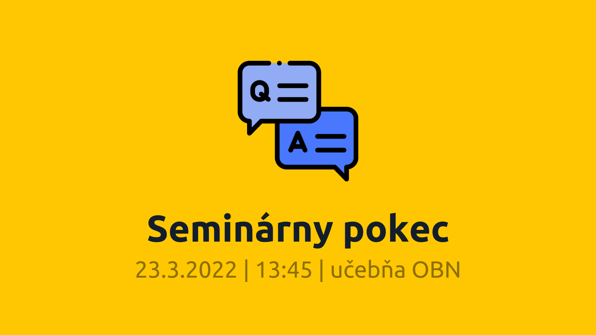 Seminárny pokec 2022