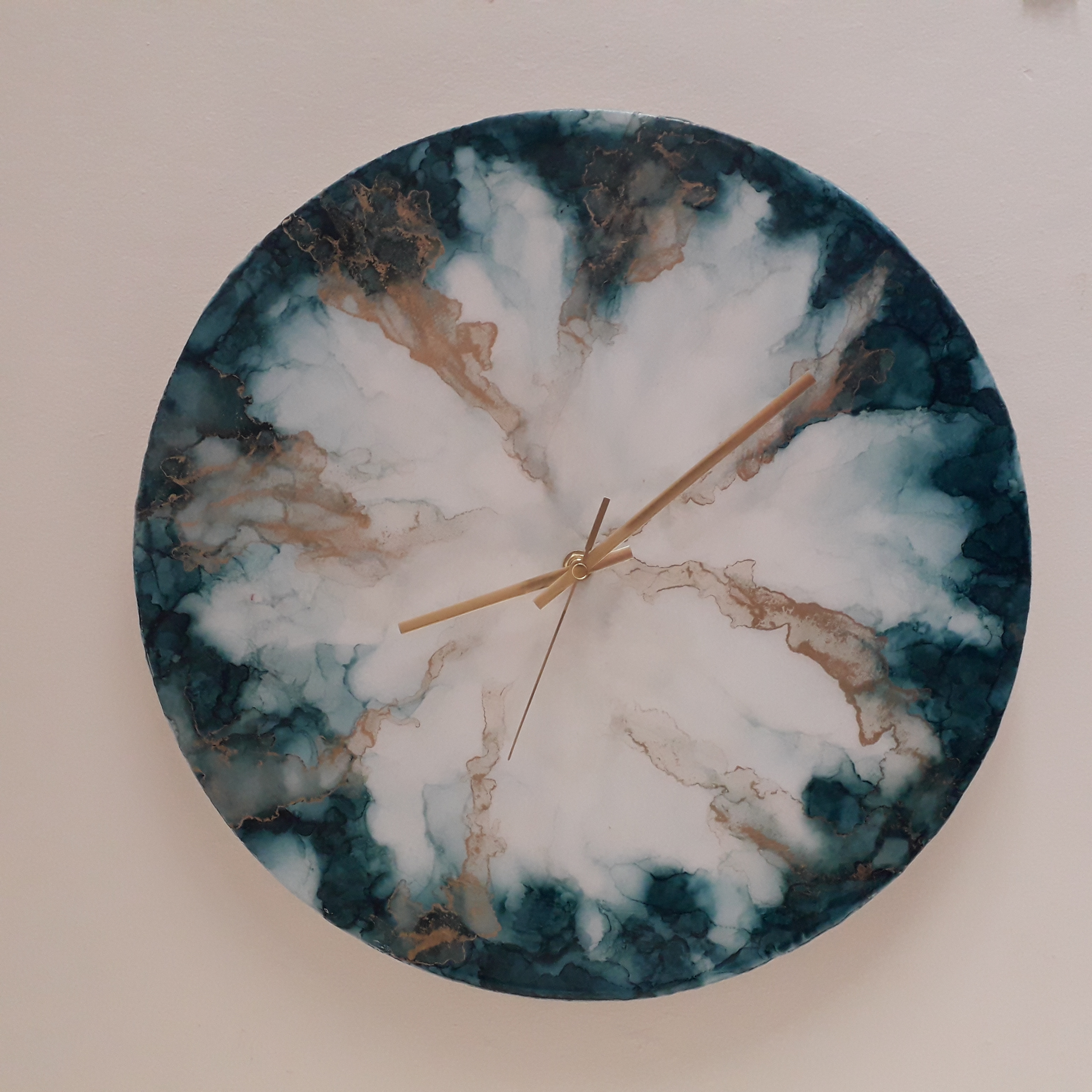 An image of a solo peice titled Stormy Summer - Clock