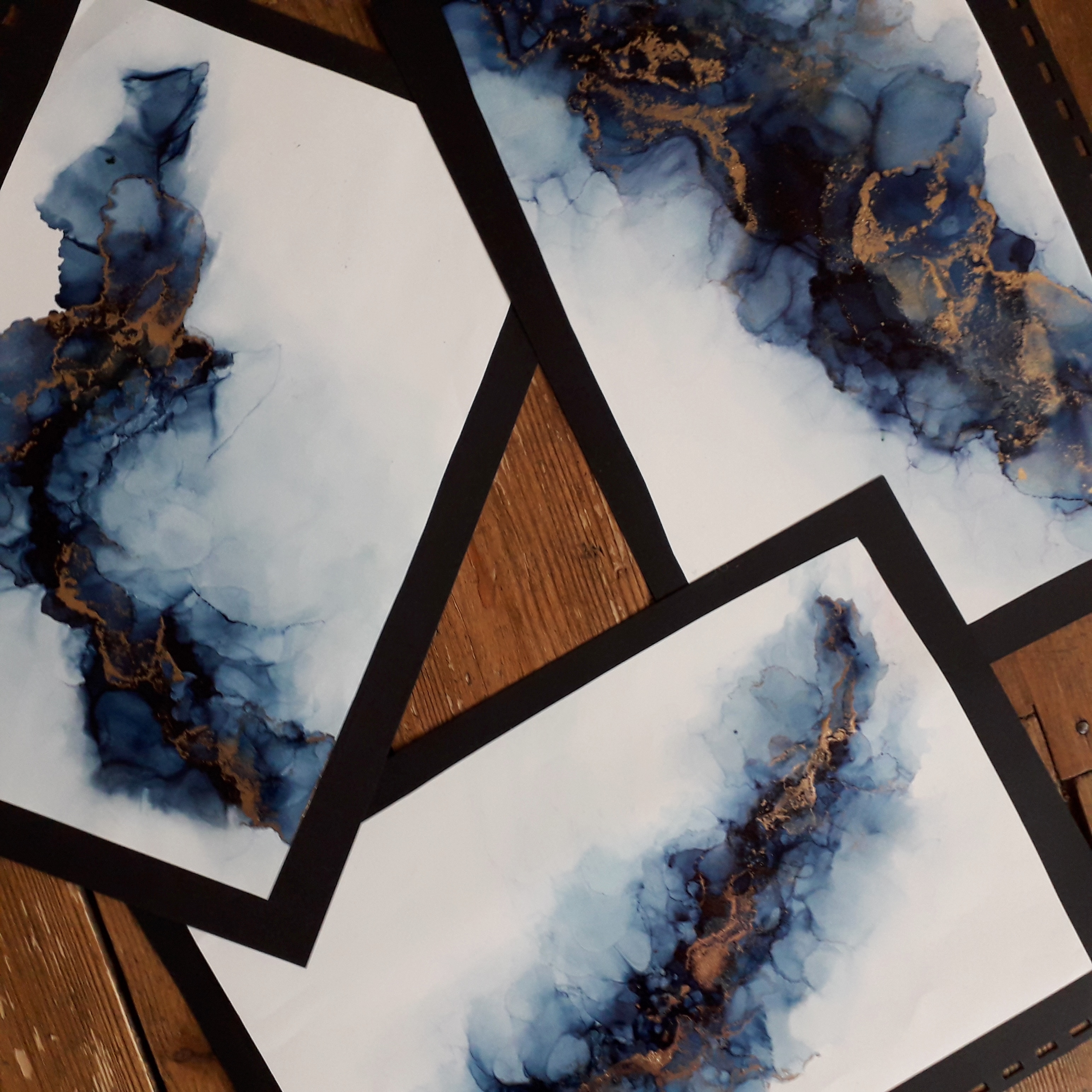 An image from the  Precious collection, titled Golden Flow 