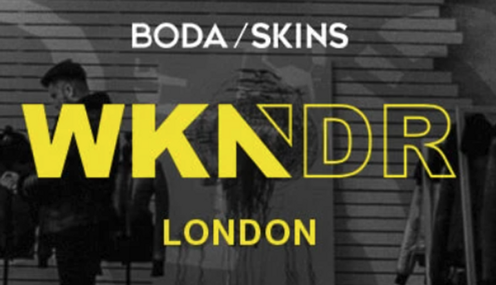 BODA/ SKINS WKNDR pop-up London