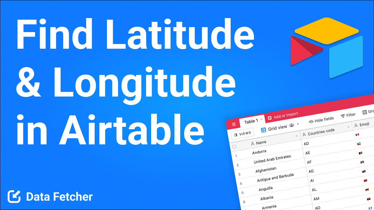 Convert Address to Latitude & Longitude in Airtable using Google Maps API
