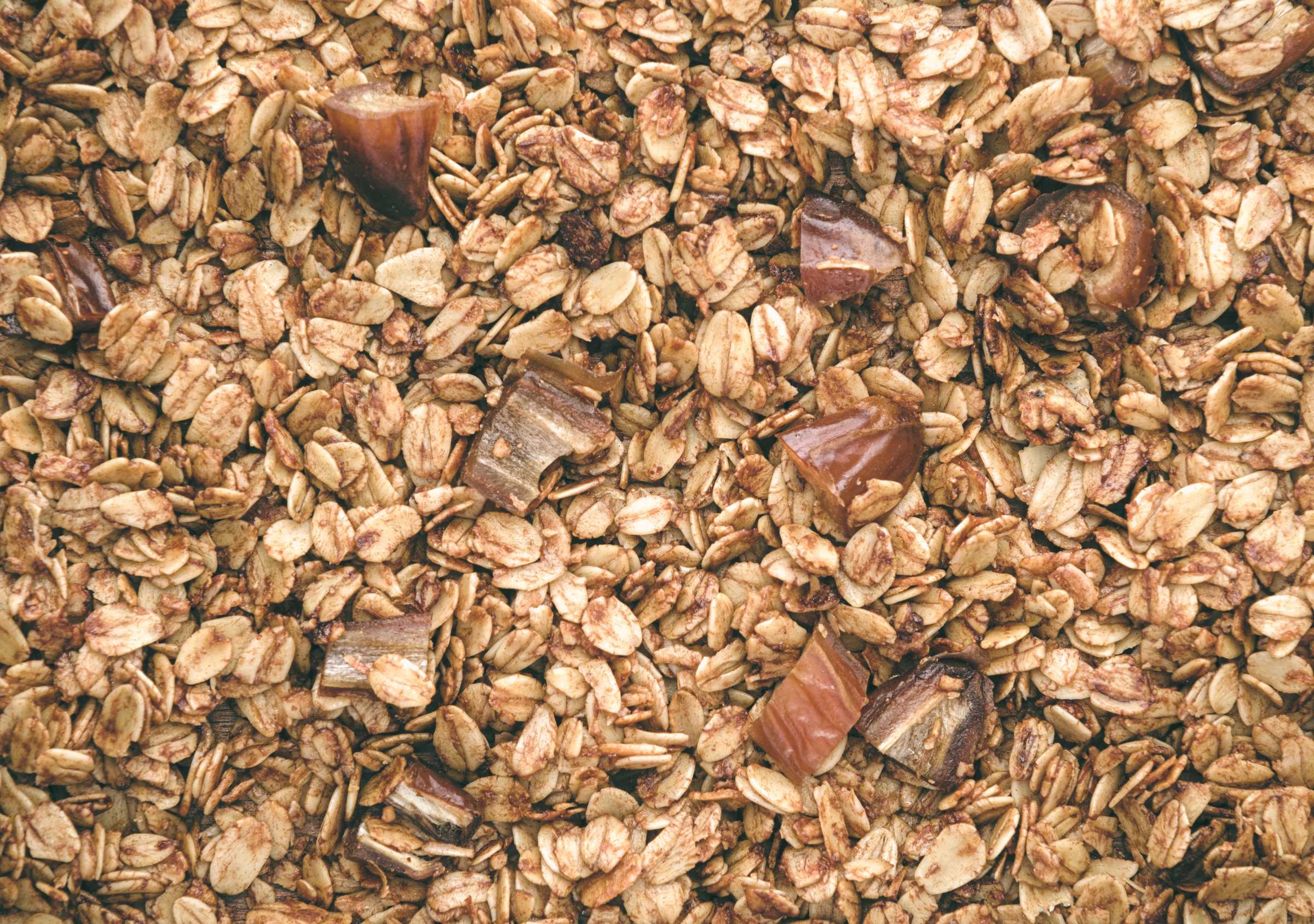 Not-so-sweet date granola recipe by Tacohuaco