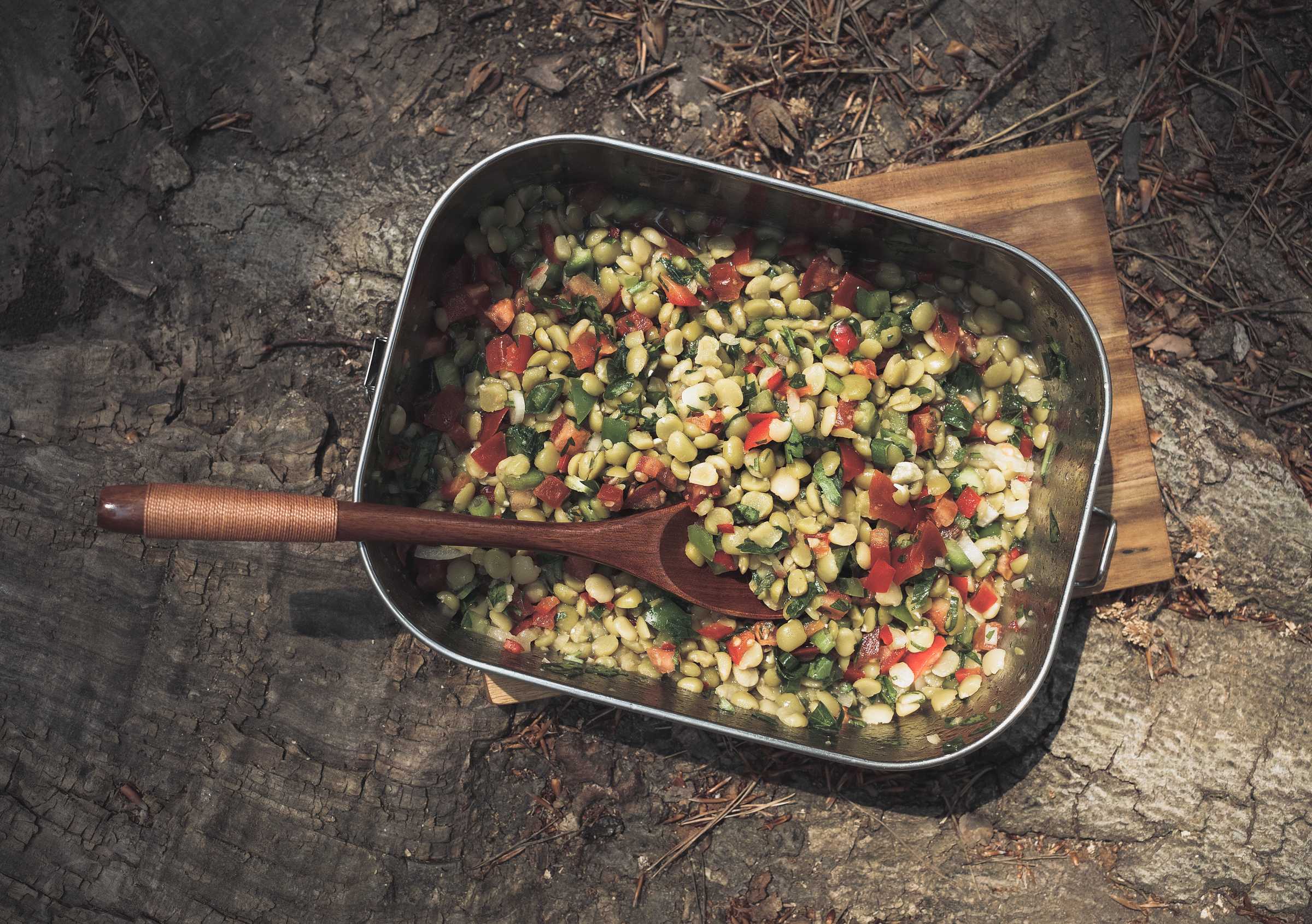 Pea salad recipe by Tacohuaco