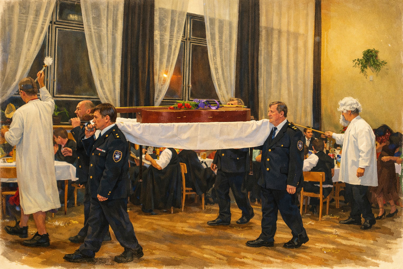 Ples s Pochováním Basy