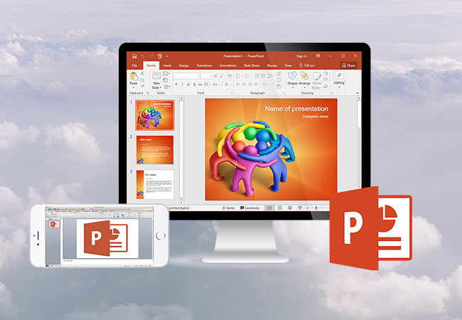 Réalisation des supports de présentation (Powerpoint)