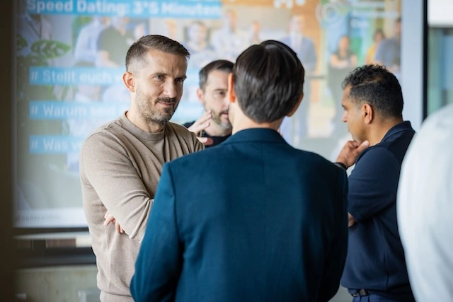 Gespräch beim Business Acceleratoin Club bei codecentric