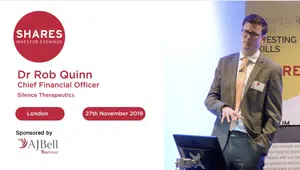 Silence Therapeutics (SLN) - Dr. Rob Quinn, CFO