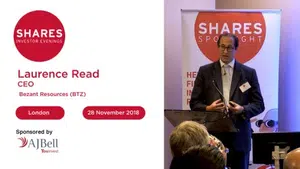Bezant Resources (BTZ) - Laurence Read, CEO