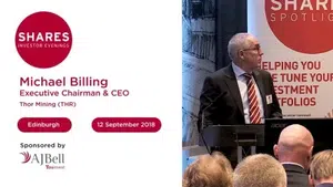Michael Billing, Executive Chairman & CEO - Thor Mining (THR)