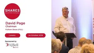David Page, Chairman - Fulham Shore (FUL)