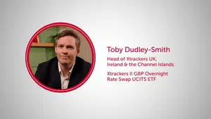 Xtrackers II GBP Overnight Rate Swap UCITS ETF – Toby Dudley-Smith, Head of Xtrackers UK, Ireland & the Channel Islands