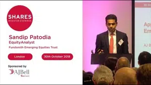 Sandip Patodia, Equity Analyst at Fundsmith Emergy Equities Trust