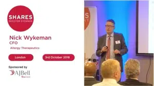 Nick Wykeman, FD - Allergy Therapeutics (AGY)