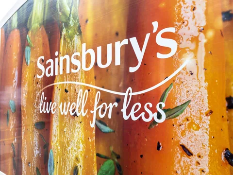 Sainsbury’s among big fallers as FTSE 100 ends week sharply down featured picture