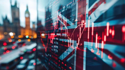 Lunchtime market roundup: Stocks mixed; UK economic growth downgraded featured picture
