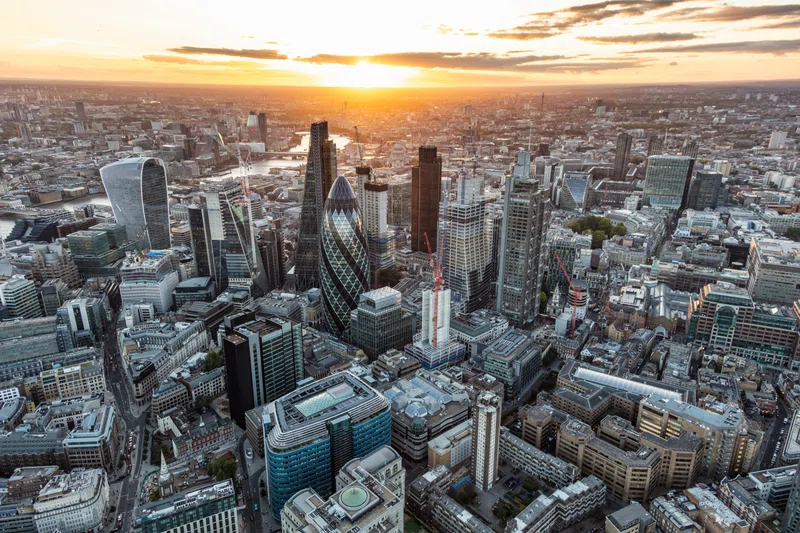 City of London financial district