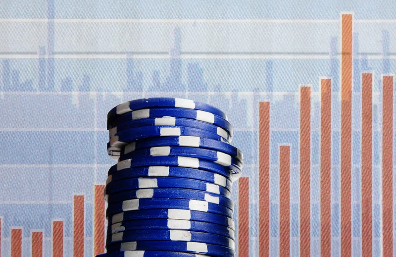 Blue-chip stocks concept