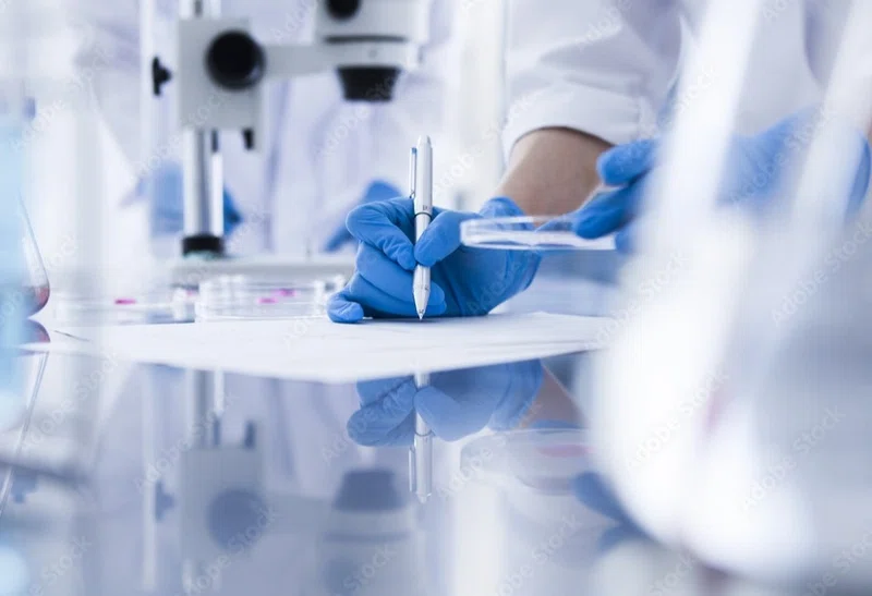 Medical equipment in a laboratory