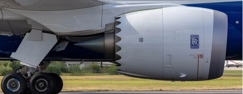 Rolls Royce plane engine