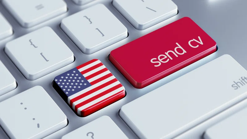 US 'send CV' concept