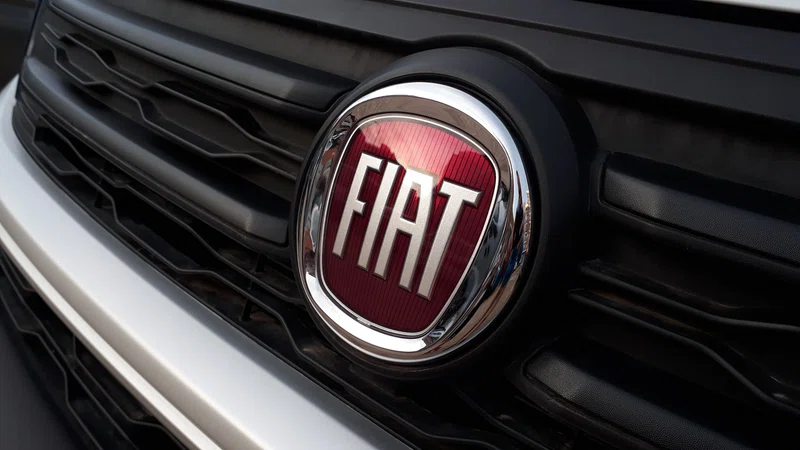 Fiat car badge