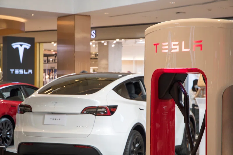 Tesla showroom