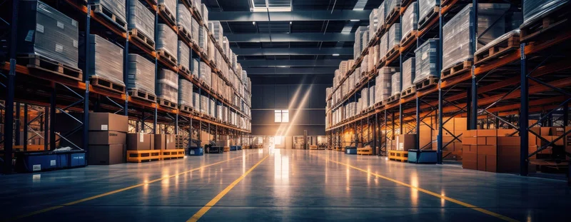 An image of a warehouse 