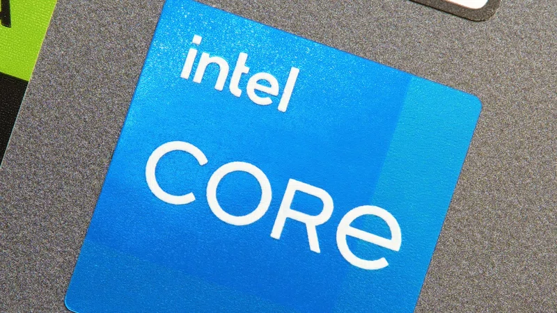 Intel Core chip badge