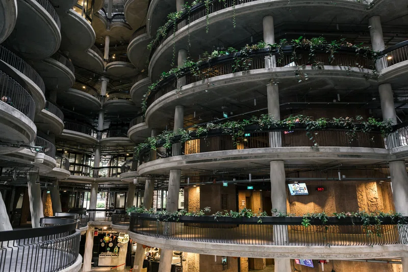 Lots of greenery in Singapore based university