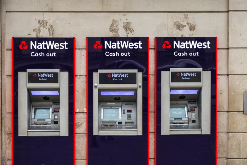 NatWest cash machines