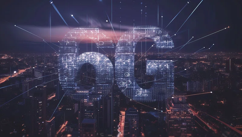 Connected image of city through 6G networks