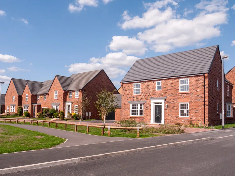 New homes on development