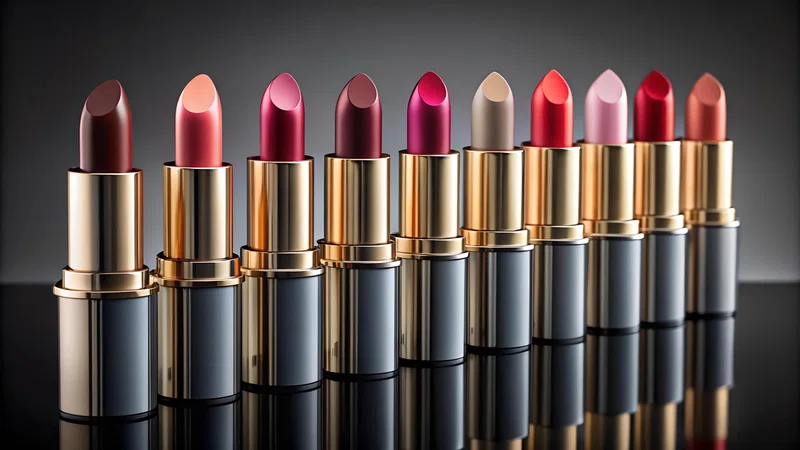 A lipstick collection